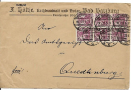 Germany Inflation Letter Bad Harzburg 19.1.1922 - Brieven En Documenten