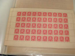 N° 530 En Feuille  De 50 Timbres Entières Neuves - Hojas Completas