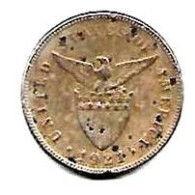 PHILIPPINES Période AMERICAINE  5 Centavos KM164 , 1921  Circulé - Filipinas