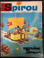 Spirou Hebdomadaire N° 1521 -1967 - Spirou Magazine