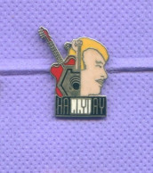 Rare Pins Johnny Hallyday Egf J256 - Music