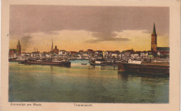 BINNENSCHIFFE - RHEIN, Frachtschiffe Vor Emmerich, 1922 - Commercio