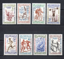 MAROC N°  413 à 420    NEUFS SANS CHARNIERE  COTE 7.00€   JEUX OLYMPIQUES ROME - Morocco (1956-...)