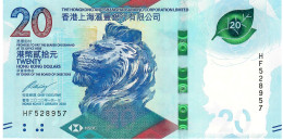 HONGKONG  B696b (= P218b ? ) 20 DOLLARS 1.1.2020 #HF  HSBC UNC. - Hongkong