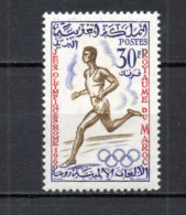 MAROC N°  417    NEUF SANS CHARNIERE  COTE 0.60€    JEUX OLYMPIQUES ROME - Maroc (1956-...)