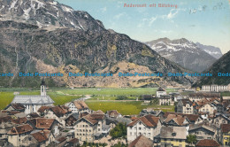 R016325 Andermatt Mit Batzberg. Fr. Beeler. No 775. 1908 - Mondo