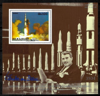 Paraguay Year 1988 Stamp Space - Werner Von Braun MNH - Paraguay