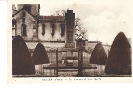 51 - SELLES - Le Monument Aux Morts - Autres & Non Classés