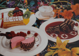 Carte Postale - The Painted Parrot Café (where Desserts And Food Are A Work Of Art !) Philadelphia - Pubblicitari