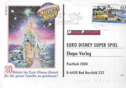 Postzegels > Europa > Duitsland > West-Duitsland > Postwaardestukken > Met No. 1583 Euro Disney Super Spiel (17281) - Postkaarten - Gebruikt