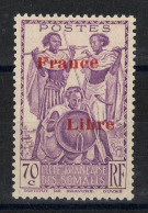 Cote Des Somalis - France Libre - YV 218 N** MNH Luxe - Ungebraucht