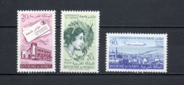 MAROC N°  424 à 426   NEUFS SANS CHARNIERE  COTE 3.00€   TELECOMMUNICATIONS AVION - Maroc (1956-...)