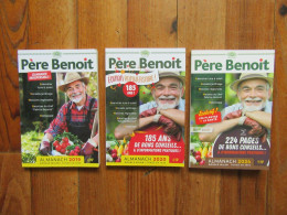 Lot De 3 Petits  Livres Du Père Benoît - Jardinage