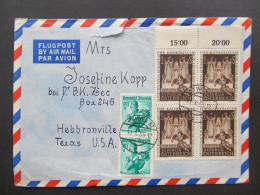 BRIEF Wien - Hebbronville Texas 1955  // D*59490 - Covers & Documents