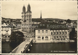 11650293 Zuerich Grossmuenster Helmhaus Zuerich - Other & Unclassified