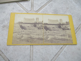 LOT DE 4 PHOTO STEREO PAU - Stereoscopic