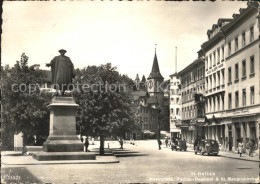 11650211 St Gallen SG Marktplatz Vadian Denkmal Und St Mangenkirche St. Gallen - Sonstige & Ohne Zuordnung