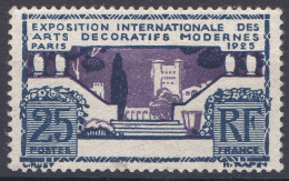 France 1924-1925 N° 213 MH Exposition Internationale Des Art Décoratifs   (K3) - Unused Stamps