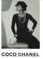 COCO CHANEL.  Postcard - Famous Ladies