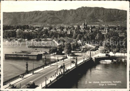 11650099 Zuerich Quaibruecke Tonhalle Enge Und Uetliberg Zuerich - Sonstige & Ohne Zuordnung