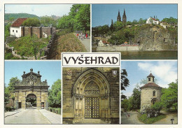 *CPM - TCHEQUIE - PRAGUE - Multivue Du Quartier "VYSEHRAD" - Repubblica Ceca