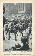 British Royalty Funeral Parade Procession Of King Edward VII - Familles Royales