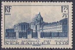 France 1938 N° 379 MH Saison Nationales D'Art Français Versailles  (G16) - Neufs