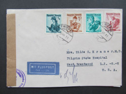 BRIEF Wien - West Brentwood 1949  Flugpost // D*59495 - Storia Postale