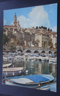 Menton - Un Coin Du Port Et Le Vieille Ville - Editions D'Art Montluet, Nice - Menton