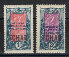 Tchad - YV 34 & 35 N** MNH Luxe , Cote 9 Euros - Ungebraucht