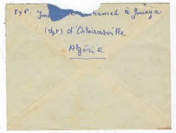 Lettre Recommandée De GOURAYA (Orléansville) 1962 Timbres EA - Algérie (1962-...)