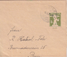 Streifband 48  Zürich Fluntern - Bern        1933 - Ganzsachen