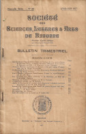 "SOCIETE SCIENCES, LETTRES & ARTS DE BAYONNE" N°22 / 2ème Trimestre 1937(Sommaire Scanné) < Son Excellence François-M - Baskenland
