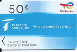 Carte Cadeau - Total 50 €  - Voir Description -  GIFT CARD /GESCHENKKARTE - Tarjetas De Regalo