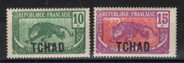 Tchad - YV 5 & 6 N** MNH Luxe , Cote 9,50 Euros - Nuevos