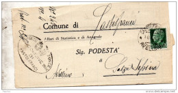 1943  LETTERA CON ANNULLO CASTELFRANCI AVELLINO - Storia Postale