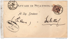1910  LETTERA CON ANNULLO  BARBARANO  VITERBO - Marcofilía