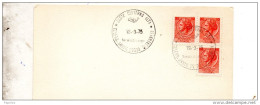 1975 CARTOLINA CON ANNULLO CISTERNA  LATINA  CENTENARIO ESODO CESTERNESE - 1971-80: Poststempel