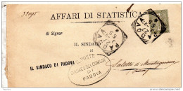 1897  LETTERA CON ANNULLO  PADOVA - Storia Postale