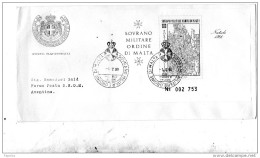 1981  LETTERA CON ANNULLO ORDINE DI MALTA - Malte (Ordre De)