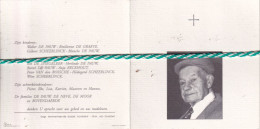 Jan De Pauw-De Neve, Letterhoutem 1897, Zottegem 1998. Honderdjarige. Foto - Décès