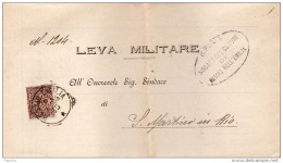 1903    LETTERA  CON ANNULLO REGGIO EMILIA - Storia Postale
