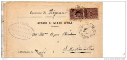 1906  LETTERA CON ANNULLO PRIGNANO SULLA SECCHIA MODENA - Storia Postale