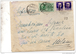 1936   LETTERA ESPRESSO CON ANNULLO LA SPEZIA - Poststempel