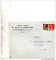 1964  LETTERA  CON ANNULLO MESAGNE BRINDISI - 1961-70: Marcofilia