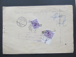 BRIEF Wien Portomarken Ungültig 1959  // D*59499 - Lettres & Documents