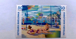 MACÉDOINE  2004 2 V Neuf ** MNH 309 310 Macedonia - 2004