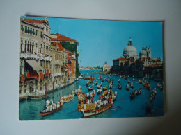 ITALY   VENEZIA POSTCARDS REGATA STORICA  SUL GRANDE CANAL  FOR MORE URCHASES 10% DISCOUNT - Sonstige & Ohne Zuordnung