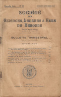 "SOCIETE SCIENCES, LETTRES & ARTS DE BAYONNE" N°23 /3ème Trimestre 1937(Sommaire Scanné) Histoire Anecdotique De Bayonne - Baskenland