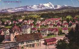 UZWIL, ST. GALLEN, ARCHITECTURE, MOUNTAIN, SWITZERLAND, POSTCARD - Uzwil